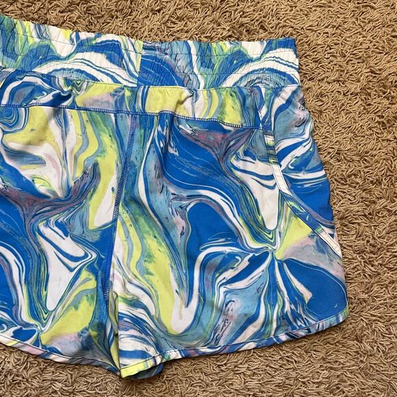 Avia Blue / Green / Yellow Athletic Shorts Size Medium (8-10) - Picture 8 of 9
